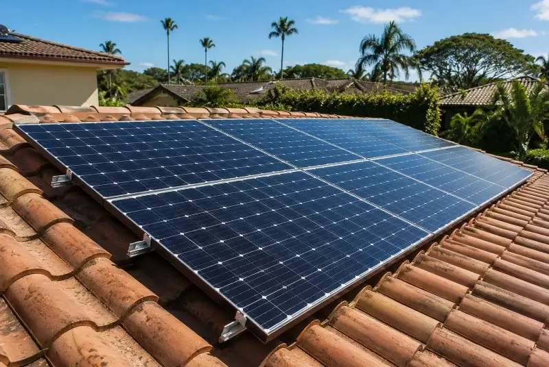 Installation de panneaux solaires à Bovel